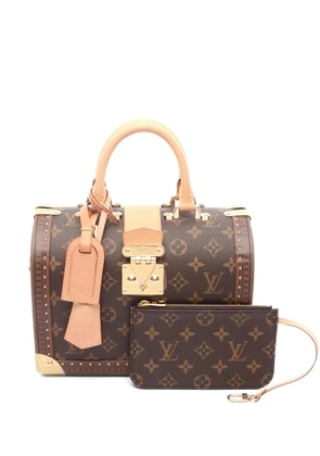 Louis Vuitton Pre-Owned Speedy Trunk monogram top-handle bag - Brown