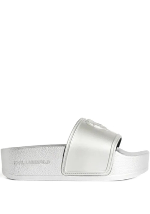 Karl Lagerfeld Kondo 2.0 slides - Silver