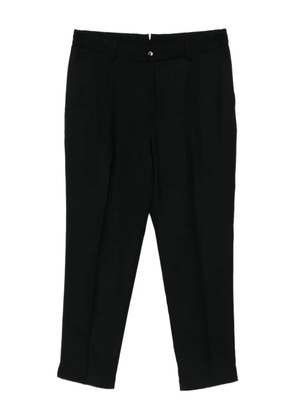 LUIGI BIANCHI MANTOVA pleat-detail trousers - Black