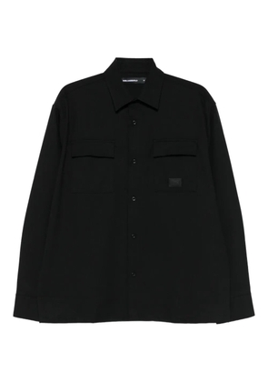 Karl Lagerfeld patch-pocket shirt - Black
