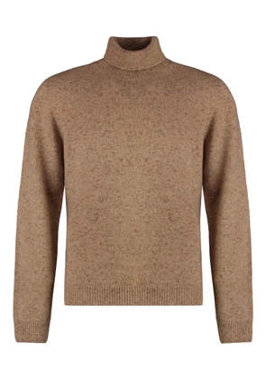 THE (Alphabet) turtleneck sweater - Brown