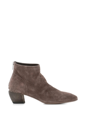 Officine Creative Sally suede ankle boots - Brown