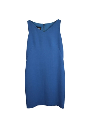 Akris V-neck dress - Blue