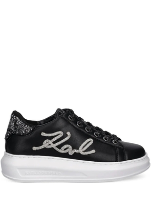 Karl Lagerfeld logo-embellished sneakers - Black