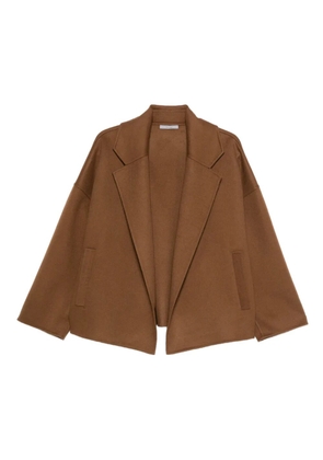Dusan notched-lapel jacket - Brown