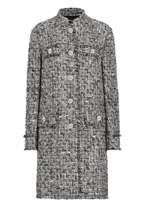 Dolce & Gabbana tweed coat - Grey