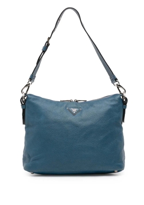 Prada Pre-Owned 2010-2025 Vitello Daino shoulder bag - Blue