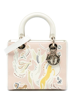 Christian Dior Pre-Owned 2019 Medium Calfskin Fairy Tale Lady Dior satchel - Pink