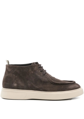 Officine Creative Frame 002 suede ankle boots - Brown