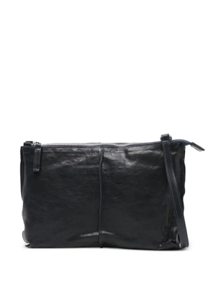 SOMMET zip fur crossbody bag - Blue