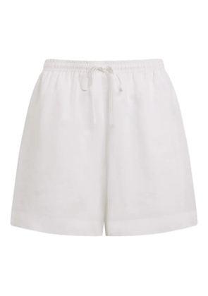 12 STOREEZ drawstring shorts - White