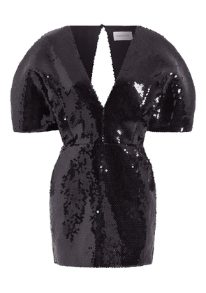 16Arlington Riaura sequinned mini dress - Black