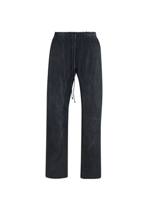 RRR123 drawstring faster flight track pants - Black