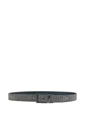 Paul & Shark reversible-design leather belt - Grey