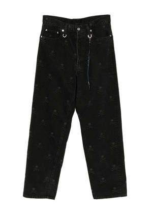 Mastermind Japan monogram jeans - Black