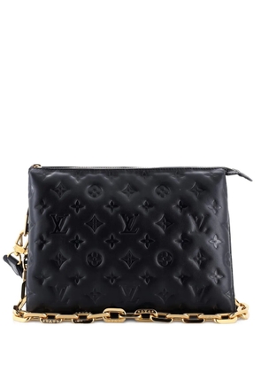Louis Vuitton Pre-Owned Coussin Bag Monogram Embossed Lambskin PM crossbody bag - Black