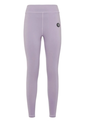 Plein Sport Scratch performance leggings - Purple