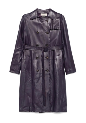 A.N.G.E.L.O. Vintage Cult 2010s leather coat - Purple