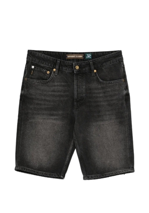 Superdry five-pocket denim shorts - Black