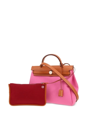 Hermès Pre-Owned 2021 Herbag removable-strap handbag - Pink