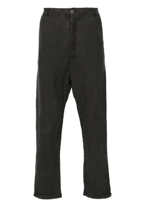 Poème Bohémien mid-rise drop-crotch trousers - Grey
