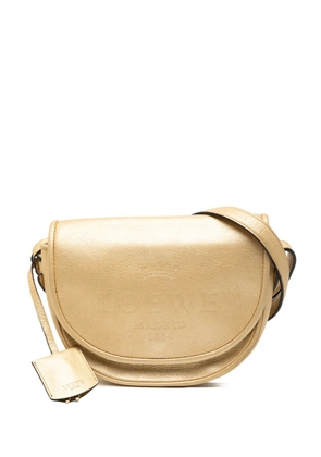Loewe Pre-Owned 2009 Leather Heritage crossbody bag - Gold