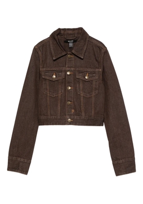 Ksubi Trucker denim jacket - Brown