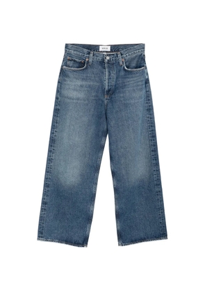 AGOLDE low slung baggy jeans - Blue