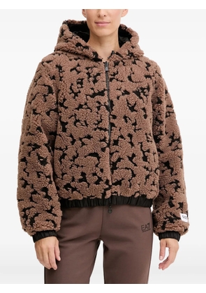 Ea7 Emporio Armani Graphic Series reversible jacket - Brown