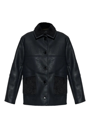 PS Paul Smith faux-leather jacket - Black