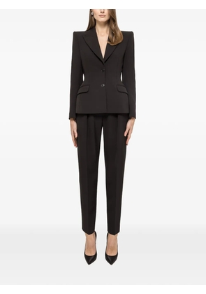 NISSA high-rise trousers - Black