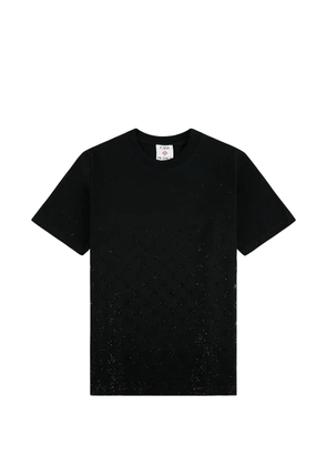 Casablanca crystal monogram T-shirt - Black