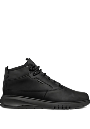 Geox Aerantis lace-up leather boots - Black