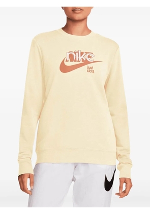 Nike Swoosh 'Coconut Milk/Amber Brown/White' sweatshirt - Neutrals