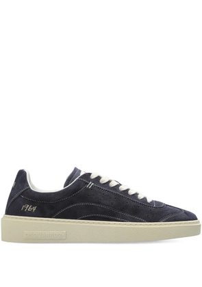DSQUARED2 suede lace-up sneakers - Blue
