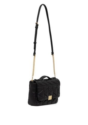 Karl Lagerfeld quilted crossbody bag - Black