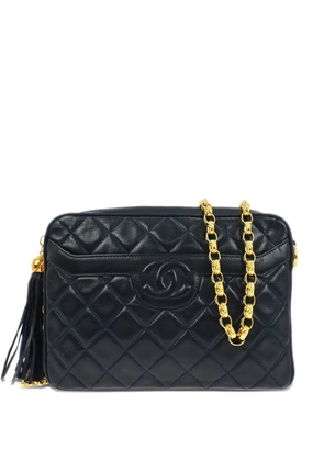 CHANEL Pre-Owned 1990 small Camera shoulder bag - Blue