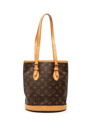 Louis Vuitton Pre-Owned 2001 Monogram Petit bucket bag - Brown