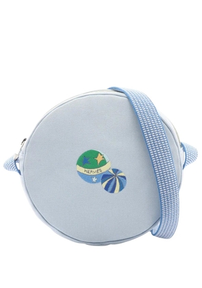Hermès Pre-Owned 2021-2025 Canvas Circus Baby Bag crossbody bag - Blue