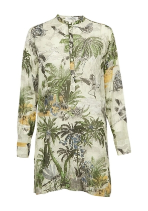 Christian Dior Pre-Owned all-over print tunic - Green
