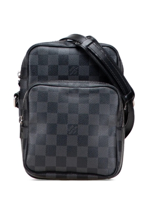 Louis Vuitton Pre-Owned 2008 Damier Graphite Rem crossbody bag - Black