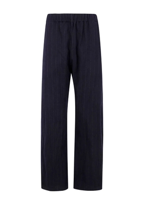 Apuntob pinstripe trousers - Blue