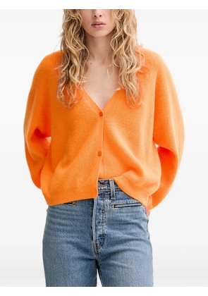 American Vintage Raxow V-neck button cardigan - Orange