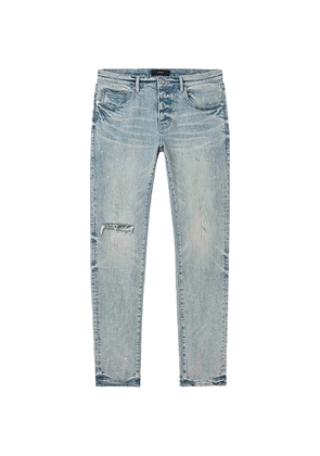 Purple Brand Worn Reflective jeans - Blue