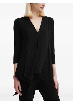 Joseph Ribkoff V-neck top - Black