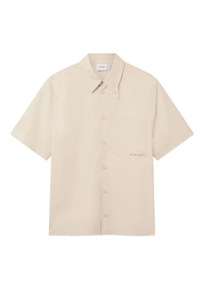Axel Arigato Dylan embroidered pocket shirt - BEIGe