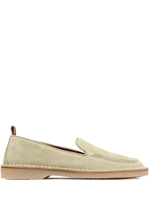 Buttero suede loafers - Neutrals