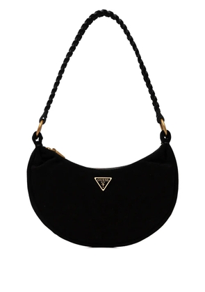 GUESS USA mini Amita logo-plaque tote bag - Black