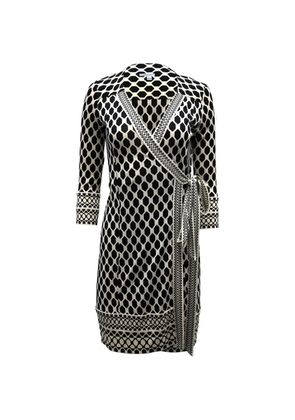 Diane Von Furstenberg Vintage V-neck dress - Black