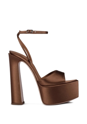 Le Silla Nina platform sandals - Brown
